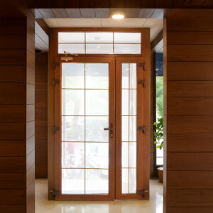 Glass doors